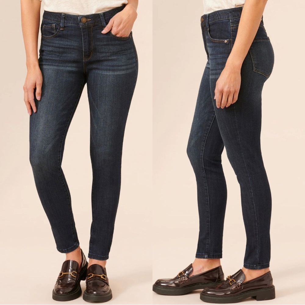 Democracy High Rise "Ab"solution® Ankle Length Skinny Jeans, size 10